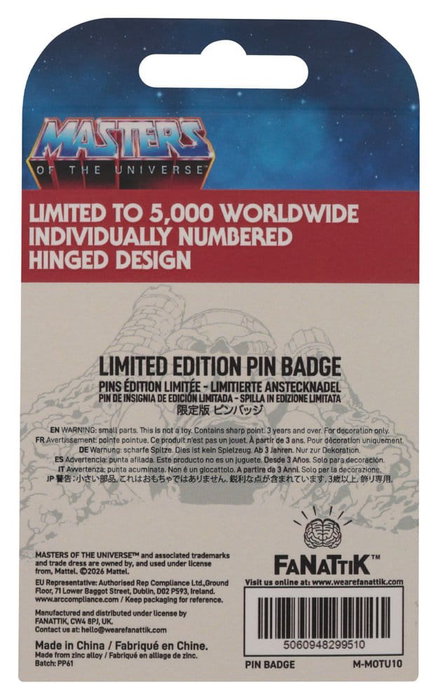 FaNaTtik Masters of the Universe Pin Hinged Castle Grayskull Limited Edition