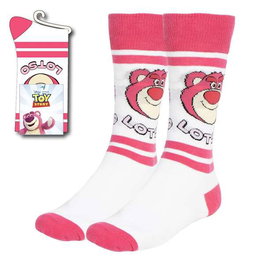 Cerdá T3643 Chaussettes Toy Story Lotso, motifs personnage, chaussettes enfant taille 36-43, 3 ans et plus
