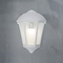 Fumagalli Farol de Pared Giulio Blanc Resine UV IP55 E27 Max 23W 265x135x375 mm