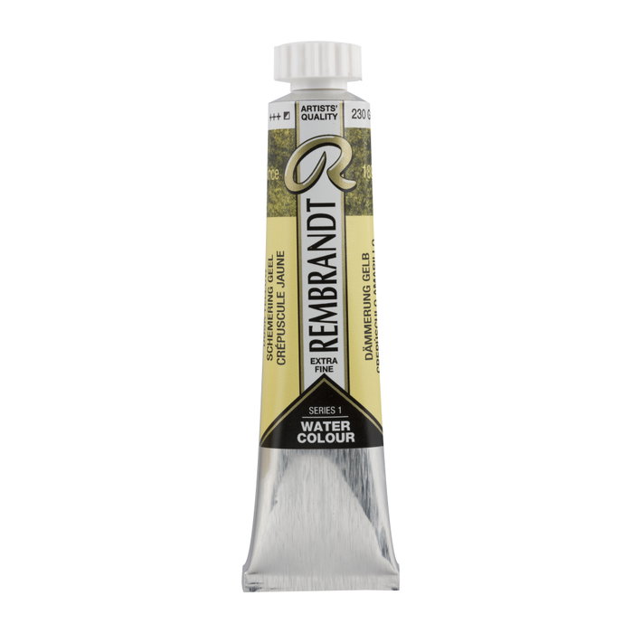 Rembrandt Aquarelle en tube 20 ml Crépuscule Jaune 230 Rembrandt Aquarelle en tube 20 ml Crépuscule Jaune 230