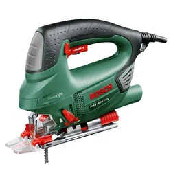 Bosch PST 900 PEL - Scie sauteuse pendulaire filaire 620W, 3100 tr/min, avec variateur électronique, fonction CutControl, PowerLight, mallette et set de 10 lames