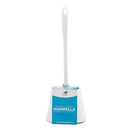 Universal Barbosa 1610 Escobillero WC avec support blanc Ø13 cm 37,5 cm