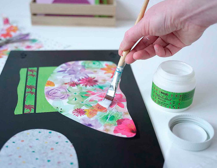 Kreul Cola-Laca ART POTCH pour decoupage satiné 250ml
