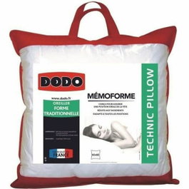 Dodo Oreiller Memoforme 60 x 60 cm Blanc