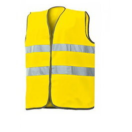DUVER Gilet réfléchissant jaune 1210N