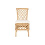 Chaise DKD Home Decor Blanc Naturel 45 x 55 x 85 cm 45 x 55 x 90 cm 47 x 58 x 90 cm