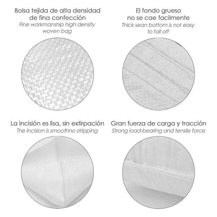 ARTICULOS SIN MARCA PREDETERM Sac à gravats raphia 60x100 cm