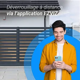 EZVIZ - Visiophone HP7 PRO 4K - Écran tactile 8 pouces avec connexion 2 fils - Contrôle d'accès haute définition