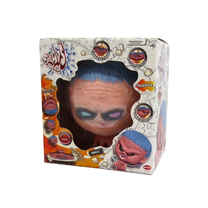 Bizak 64354020 Splats Head Figurine Élastique 11 cm - Aléatoire - Figurine Molle et Déformable pour Enfants +5 Ans