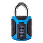 Serrure à combinaison Squire 50 mm Acier inoxydable Bleu