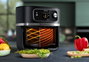 Philips Friteuse à air chaud Série 7000 HD9880/90 Black XXL