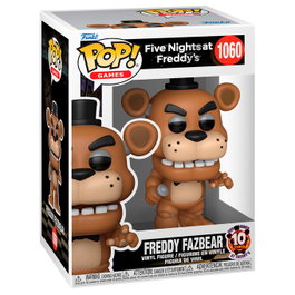 FUNKO - Figurine Pop! Vinyl Five Nights at Freddy's - Freddy Fazbear - 9 cm avec boîte