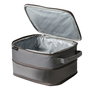 SAFTA Sac isotherme pour aliments avec tupperware Real Madrid - Capacité extensible, revêtement Thermaflect, étanche, facile à nettoyer