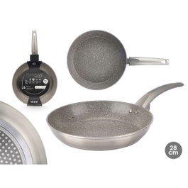 KINVARA Poêle à induction antiadhésive en aluminium forgé 28 cm