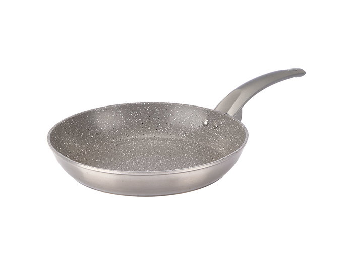 Kinvara Poêle Induction Antiadhésive Aluminium Forgé 28 cm Argent (Set de 6)