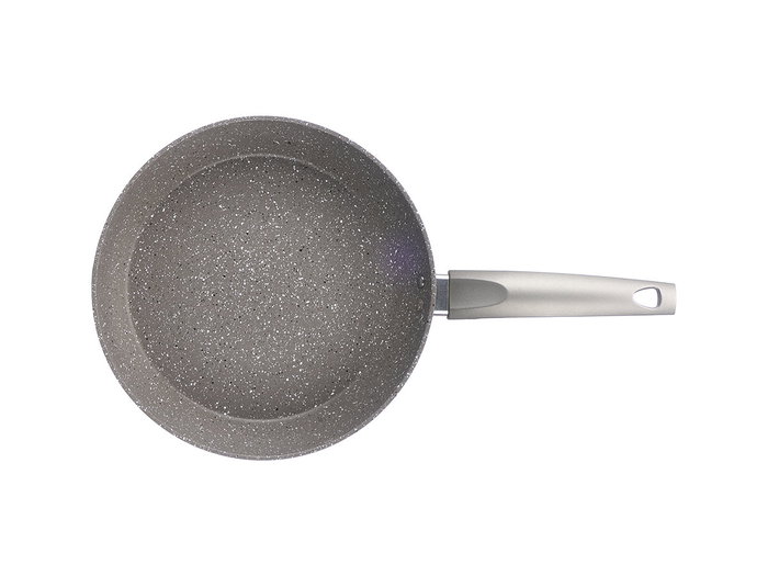Kinvara Poêle Induction Antiadhésive Aluminium Forgé 28 cm Argent (Set de 6)