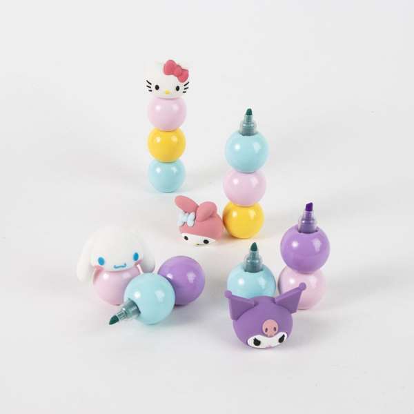 Cerdá Surligneurs Empilables Hello Kitty Design 1-4