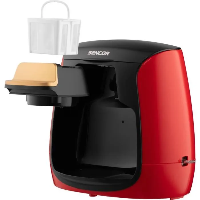 Sencor SCE 2101RD - Machine à café Rouge