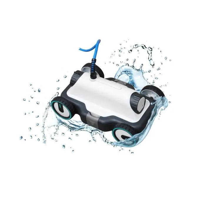 Robopool Robot de piscine électrique autonome pour fond plat Bestway Mia, nettoyage jusqu'à 24 m², piscine hors-sol ou auto-portante Robopool Robot de piscine électrique autonome pour fond plat Bestway Mia, nettoyage jusqu'à 24 m², piscine hors-sol ou auto-portante