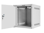 Lanberg Armoire Murale Rack 10 Pouces 6U Acier Gris avec Porte Vitrée et Ventilateur