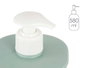 Berilo Distributeur Salle de Bain Plastique 580 ml Vert Menthe 9 x 16 x 12 cm (Set de 36)