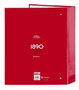 Sevilla FC - Carpeta f. 4 anillas 35mm lomo ancho sevilla fc 27x33x6 cm - Classeur à anneaux 4x35mm avec dos large pour documents, 27x33x6 cm, espagnol
