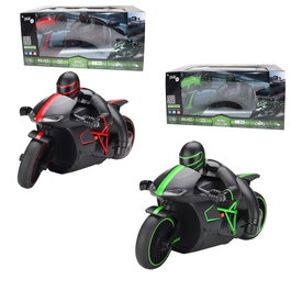 Tachan Moto RC 1:18 avec Lumières - Radiocommandé, Design Sportif, Batterie Rechargeable, Jouet pour Enfants 3+