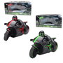 Tachan Moto RC 1:18 avec Lumières - Radiocommandé, Design Sportif, Batterie Rechargeable, Jouet pour Enfants 3+
