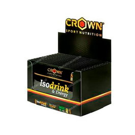 CROWN SPORT NUTRITION Isodrink & Energy Monodose Orange 12 x 32 g