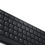 Dell Combo Clavier et Souris Sans Fil Pro, 2,4 GHz RF, Autonomie 36 Mois, 1600 dpi, Souris AAA, Clavier AA