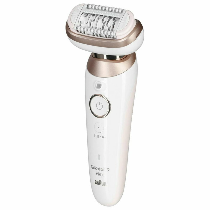 Braun Silk-épil 9 Flex Blanc et Or Rose