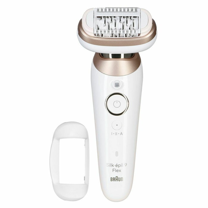Braun Silk-épil 9 Flex Blanc et Or Rose