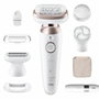 Braun Silk-épil 9 Flex Blanc et Or Rose