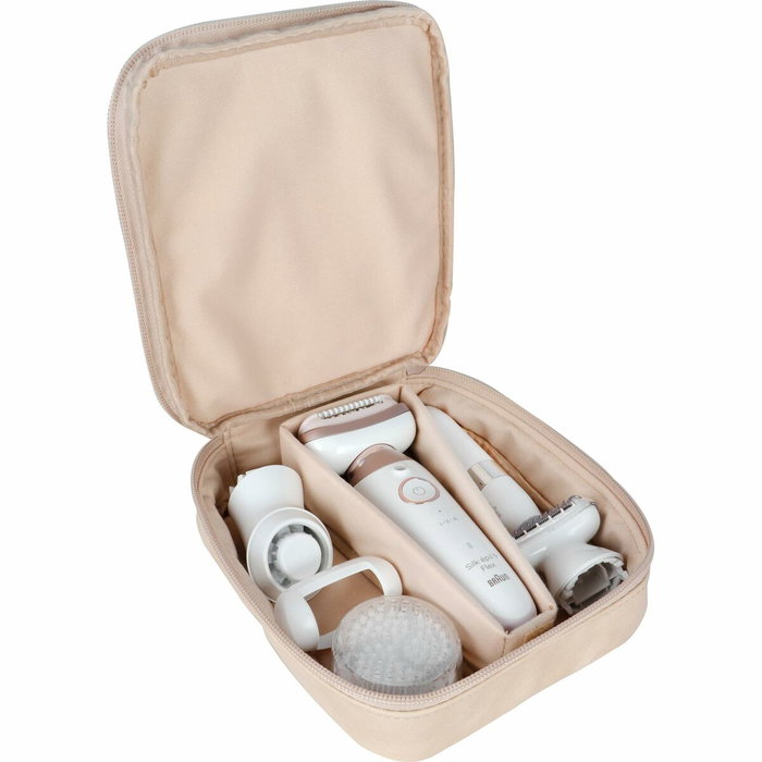 Braun Silk-épil 9 Flex Blanc et Or Rose