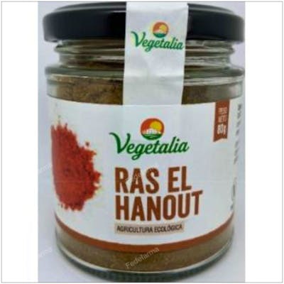 Vegetalia Ras El Hanout Bio 80 Gr - Épices Bio Vegetalia Ras El Hanout Bio 80 Gr - Épices Bio