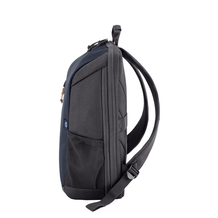 HP Sac à dos Travel pour ordinateur portable 15,6 pouces - 18 litres en tissu recyclé bleu nuit