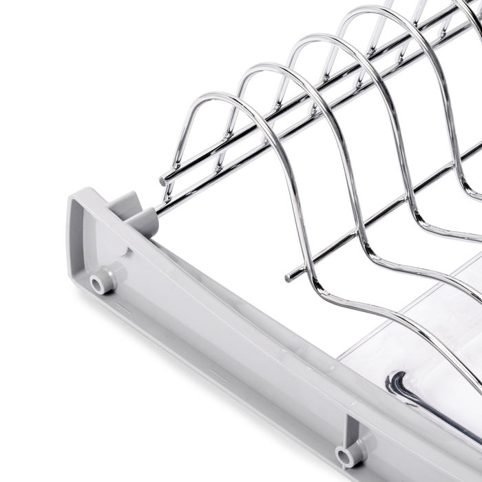 Emuca Égouttoir Suprastar pour module, 600, Acier, Chromé