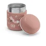Monbento MB Capsule Fox - Petite lunch box isotherme - Boîte repas hermétique de 280 ml - Garde les repas chauds/frais 5h - Pour adultes et enfants
