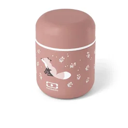 Monbento MB Capsule Fox - Petite Lunch Box Isotherme Rose Canelle - 280 ml