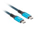 Lanberg Câble USB Type C 4.0 40 Gb/s 240W 5K 8K 2 mètres