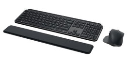 Logitech MX Keys Combo for Business | Gen 2, Graphite, AZERTY