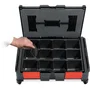 TOOD Insert modulable professionnel 3 à 12 compartiments ajustables pour coffret emboîtable, 40 x 30 x 7 cm