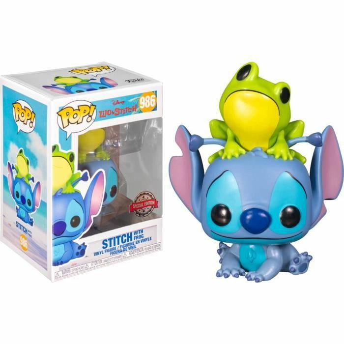 Funko Pop! Disney Lilo & Stitch - Lilo avec Grenouille 986 Funko Pop! Disney Lilo & Stitch - Lilo avec Grenouille 986