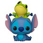 FUNKO Pop! Disney Lilo & Stitch - Figurine Stitch avec Frog (Exclusif)