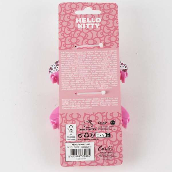 Cerdá Accessoires pour Cheveux Clips Hello Kitty - Clips à Cheveux Décoratifs - Rose - À Partir de 3 Ans