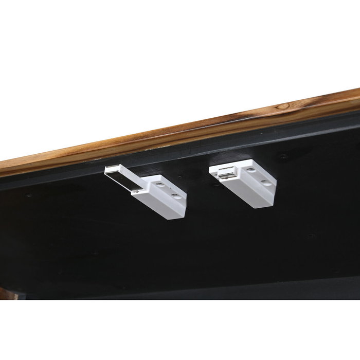 Présentoir Home ESPRIT Marron Noir Teck Acacia 100 x 40 x 185 cm