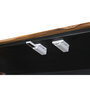 Présentoir Home ESPRIT Marron Noir Teck Acacia 100 x 40 x 185 cm