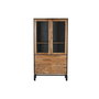 Présentoir Home ESPRIT Marron Noir Teck Acacia 100 x 40 x 185 cm