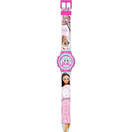 MATTEL - Montre digitale Barbie - Dimensions : 29 x 9,5 cm