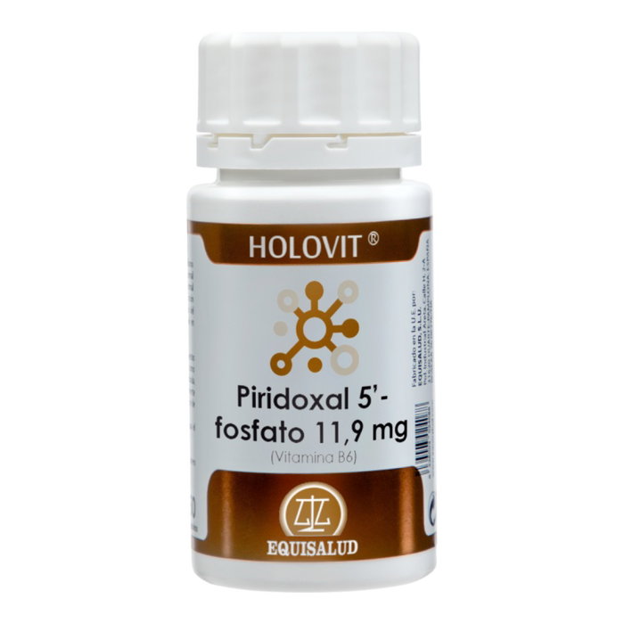 EQUISALUD HOLOVIT Piridoxal-5-fosfato Vitamine B6 50 capsules EQUISALUD HOLOVIT Piridoxal-5-fosfato Vitamine B6 50 capsules